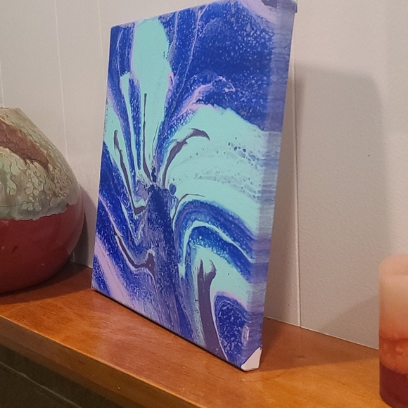 12"x12" HANDMADE PAINT POUR - Picture 4 of 4